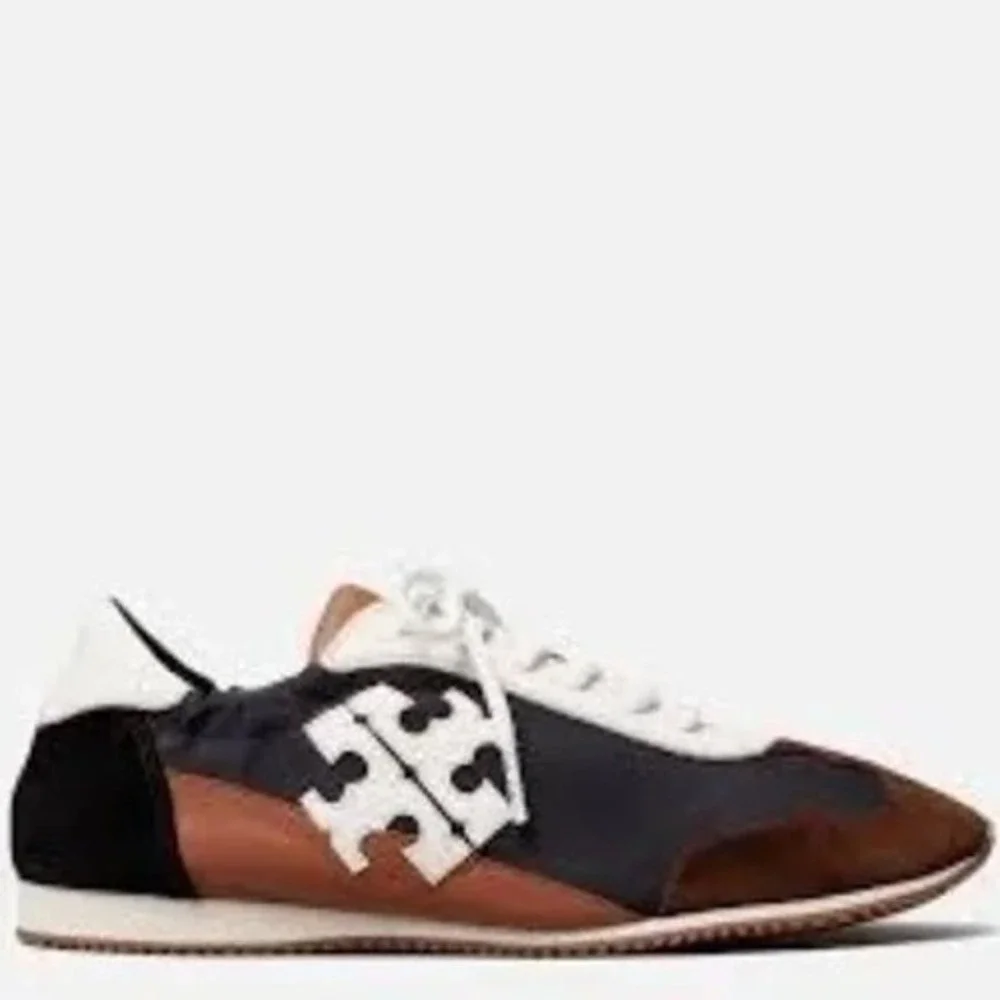 Tory Burch Vintage Suede‎ Trimmed Sneakers Trimmed 10M